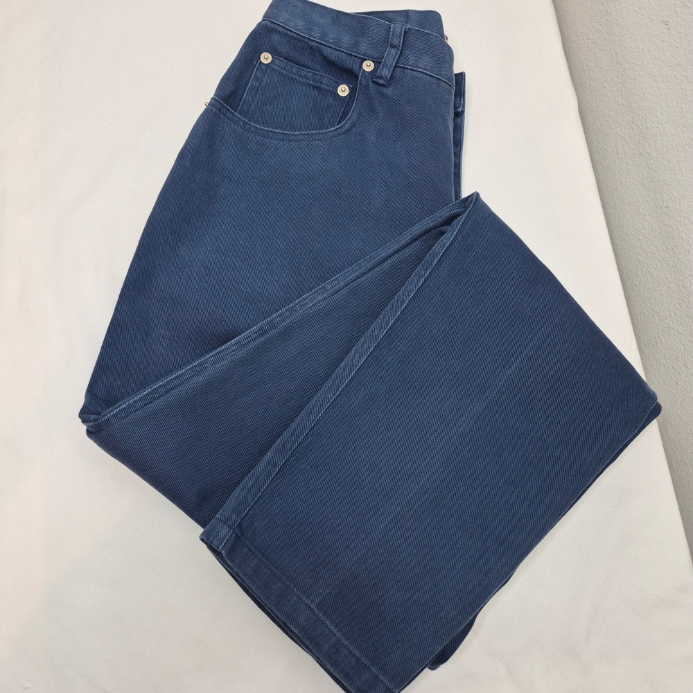 Vintage Cambridge‎ Country Store High Waisted Straight Leg Blue Cotton Jeans 12